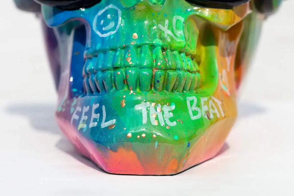 Music Makes Me Lose Control - Original - SOLD by artist Becky Smith - Wyecliffe Galleries