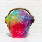 Music Makes Me Lose Control - Original - SOLD by artist Becky Smith - Wyecliffe Galleries