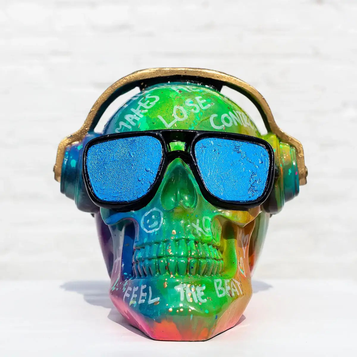 Music Makes Me Lose Control - Original - SOLD by artist Becky Smith - Wyecliffe Galleries