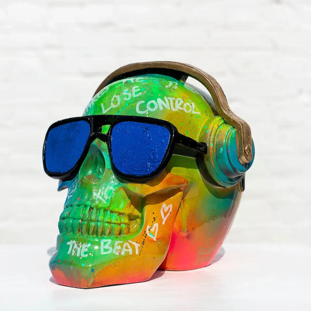 Music Makes Me Lose Control - Original - SOLD by artist Becky Smith - Wyecliffe Galleries