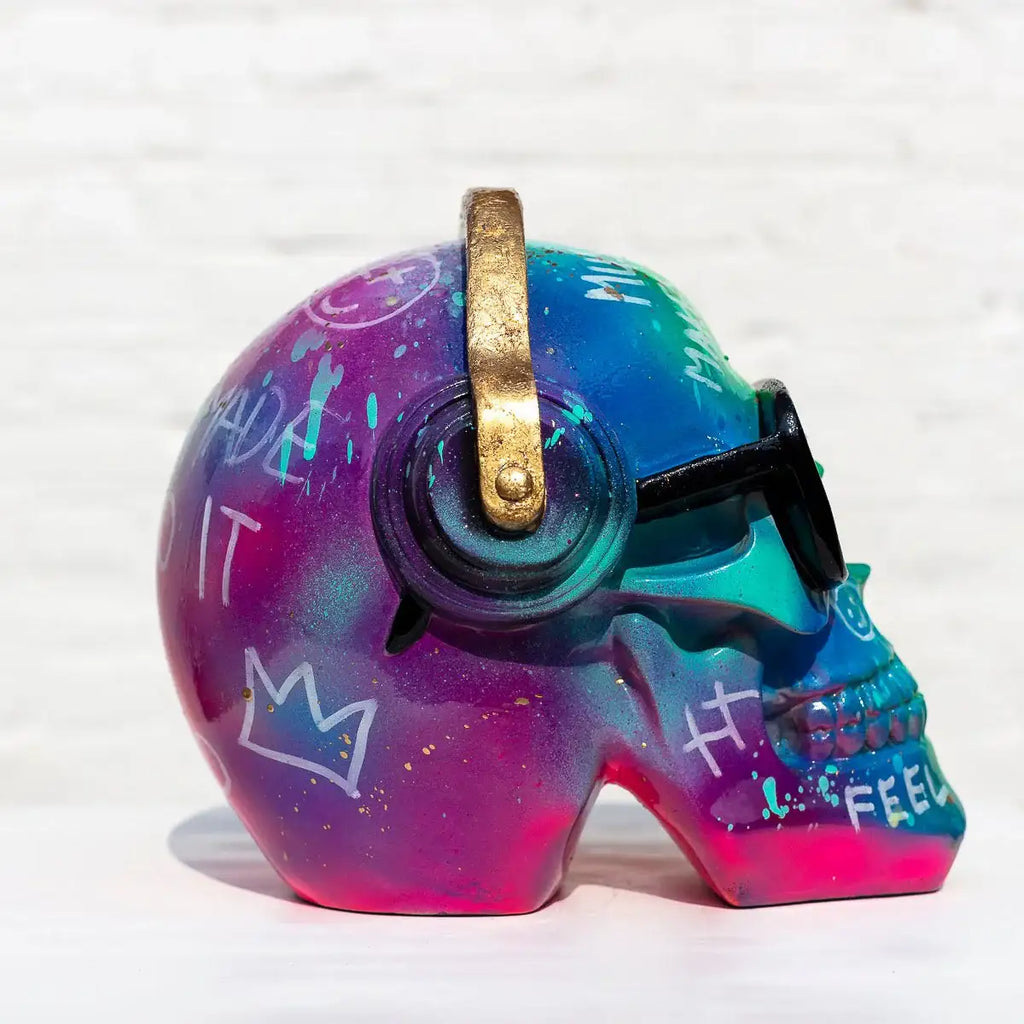 Music Makes Me Lose Control - Original - SOLD by artist Becky Smith - Wyecliffe Galleries