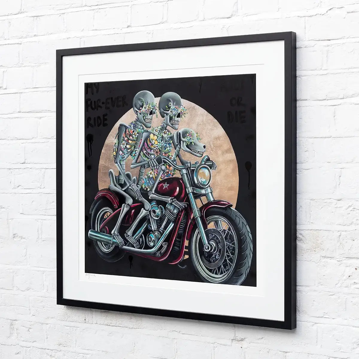 My Fur-Ever Ride - Artist Proof (Paper Edition) by artist Becky Smith - Wyecliffe Galleries