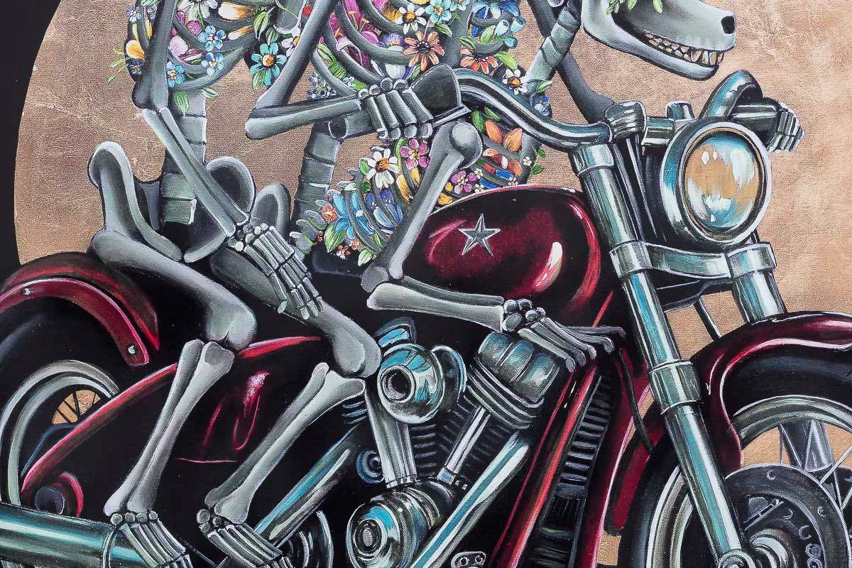 My Fur-Ever Ride - Artist Proof (Paper Edition) by artist Becky Smith - Wyecliffe Galleries