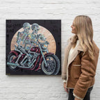 My Fur-Ever Ride - Deluxe Canvas (Box Canvas) by artist Becky Smith - Wyecliffe Galleries