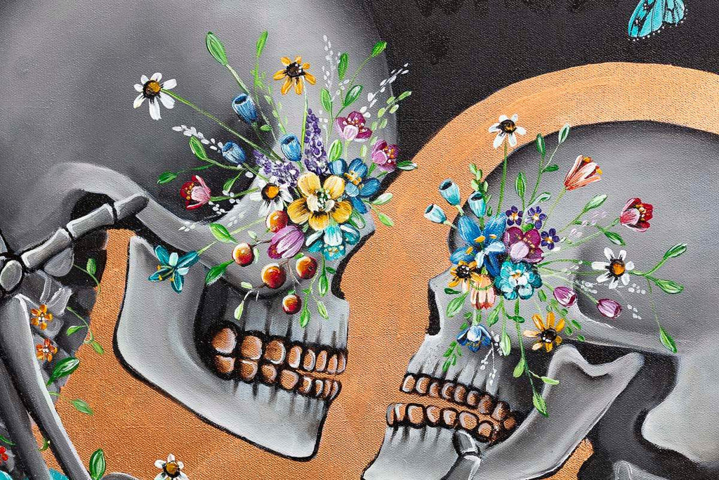 My Heart is Whole with You - Original - SOLD by artist Becky Smith - Wyecliffe Galleries