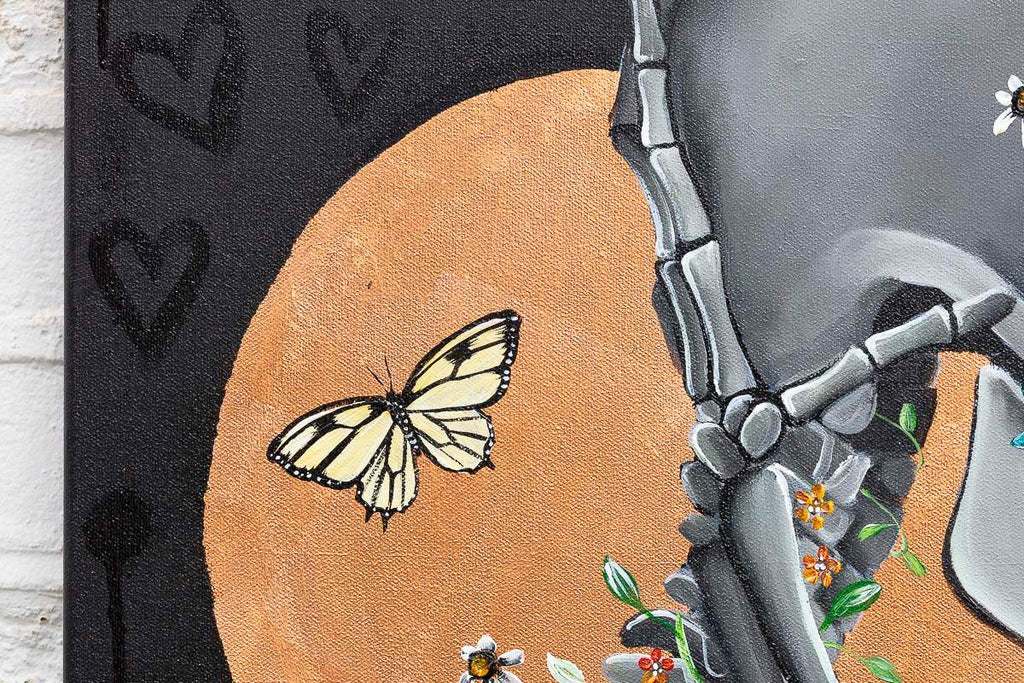 My Heart is Whole with You - Original - SOLD by artist Becky Smith - Wyecliffe Galleries