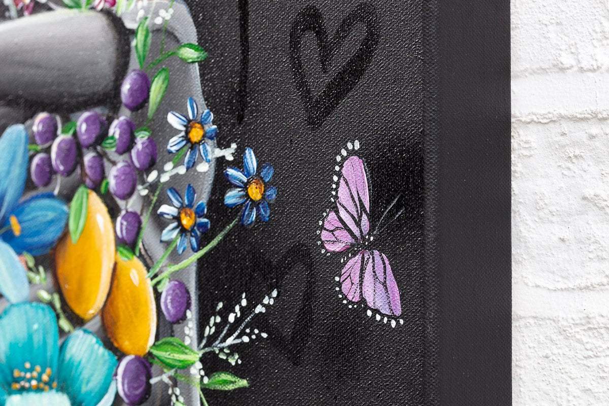 My Heart is Whole with You - Original - SOLD by artist Becky Smith - Wyecliffe Galleries