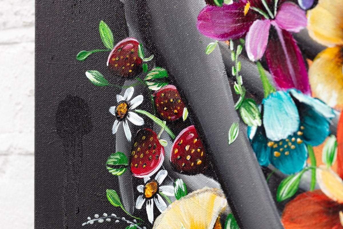 My Heart is Whole with You - Original - SOLD by artist Becky Smith - Wyecliffe Galleries