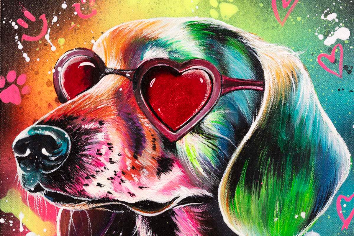 My Love - Original - SOLD by artist Becky Smith - Wyecliffe Galleries