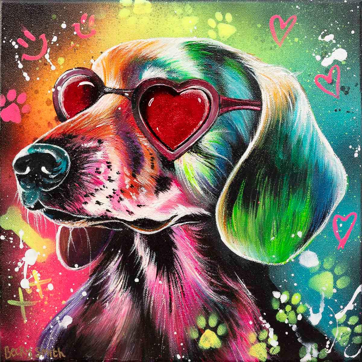 My Love - Original - SOLD by artist Becky Smith - Wyecliffe Galleries