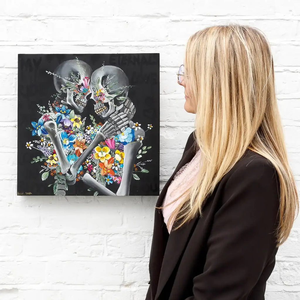 My Ride Or Die - Original - SOLD by artist Becky Smith - Wyecliffe Galleries