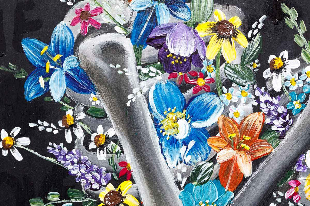 My Ride Or Die - Original - SOLD by artist Becky Smith - Wyecliffe Galleries