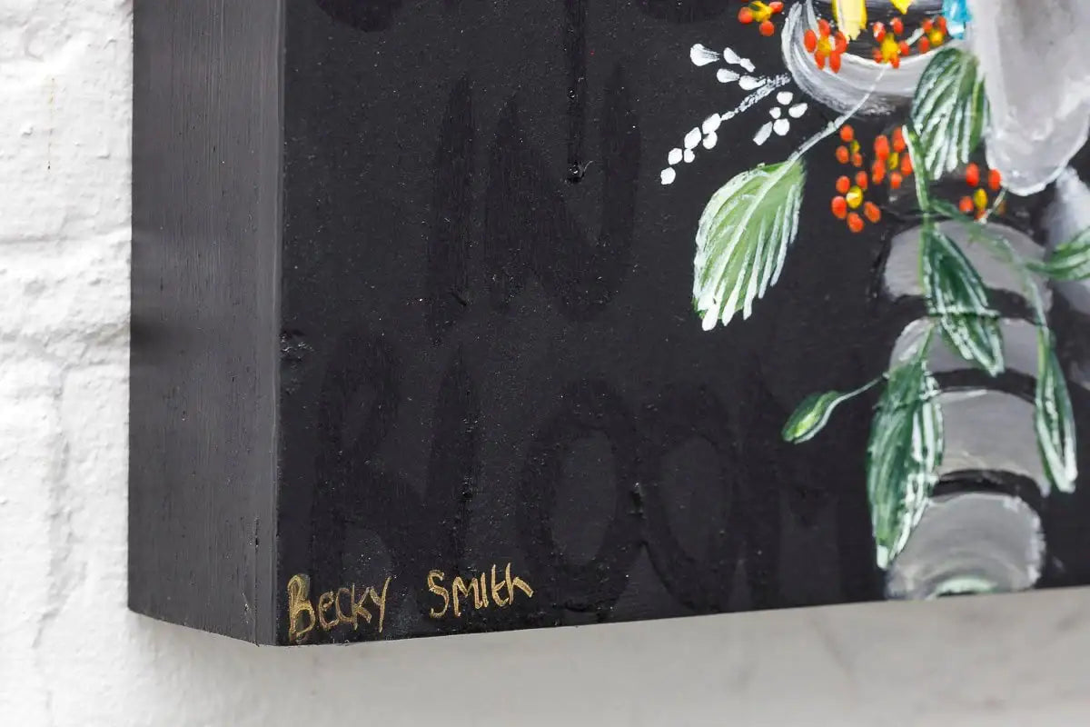 My Ride Or Die - Original - SOLD by artist Becky Smith - Wyecliffe Galleries