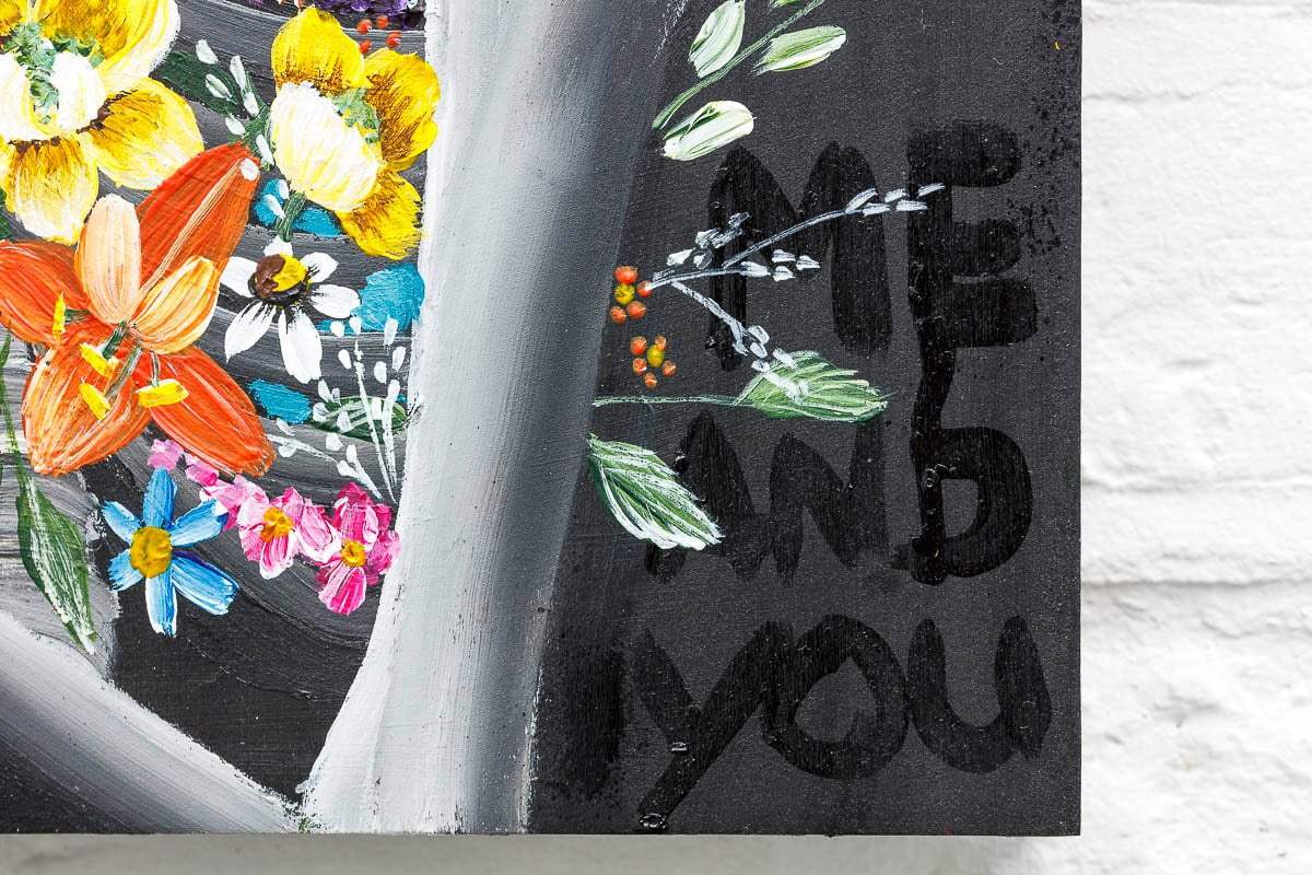 My Ride Or Die - Original - SOLD by artist Becky Smith - Wyecliffe Galleries