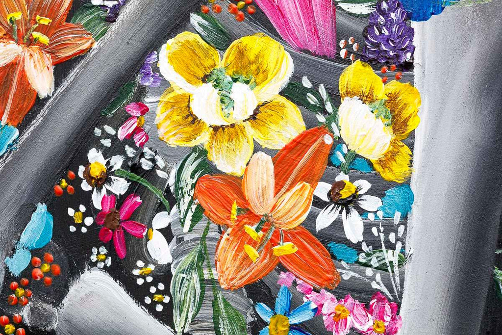 My Ride Or Die - Original - SOLD by artist Becky Smith - Wyecliffe Galleries