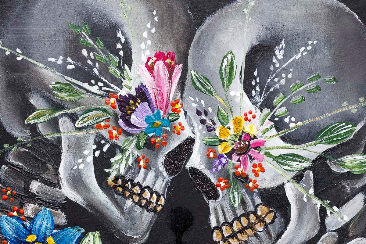 My Ride Or Die - Original - SOLD by artist Becky Smith - Wyecliffe Galleries