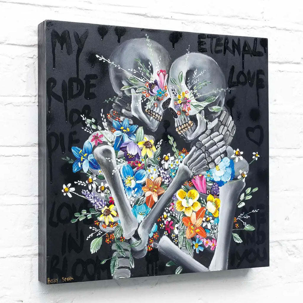 My Ride Or Die - Original - SOLD by artist Becky Smith - Wyecliffe Galleries