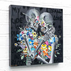 My Ride Or Die - Original - SOLD by artist Becky Smith - Wyecliffe Galleries