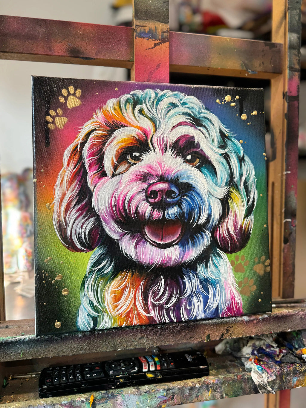 My World - Original - SOLD by artist Becky Smith - Wyecliffe Galleries