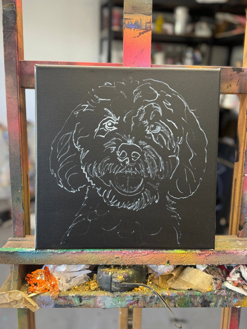 My World - Original - SOLD by artist Becky Smith - Wyecliffe Galleries