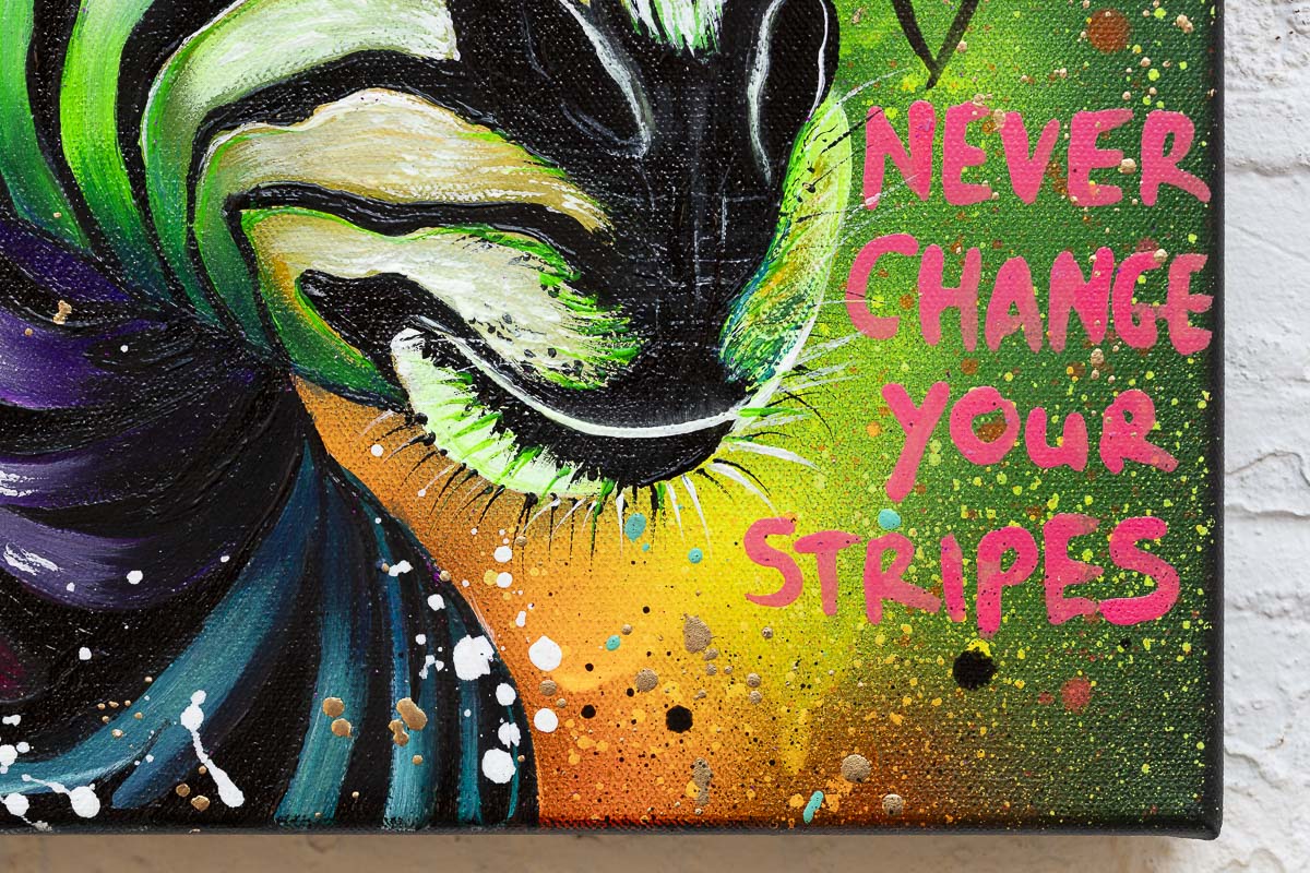 Never Change Your Stripes - Original Becky Smith Original