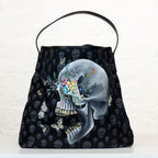 New Beginnings - Original Alexander McQueen Bag - SOLD by artist Becky Smith - Wyecliffe Galleries