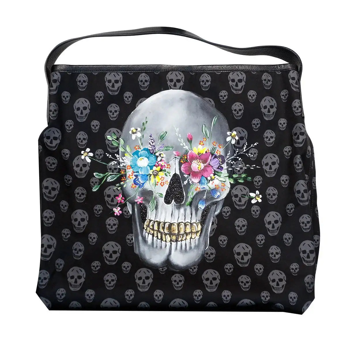 New Beginnings - Original Alexander McQueen Bag - SOLD by artist Becky Smith - Wyecliffe Galleries