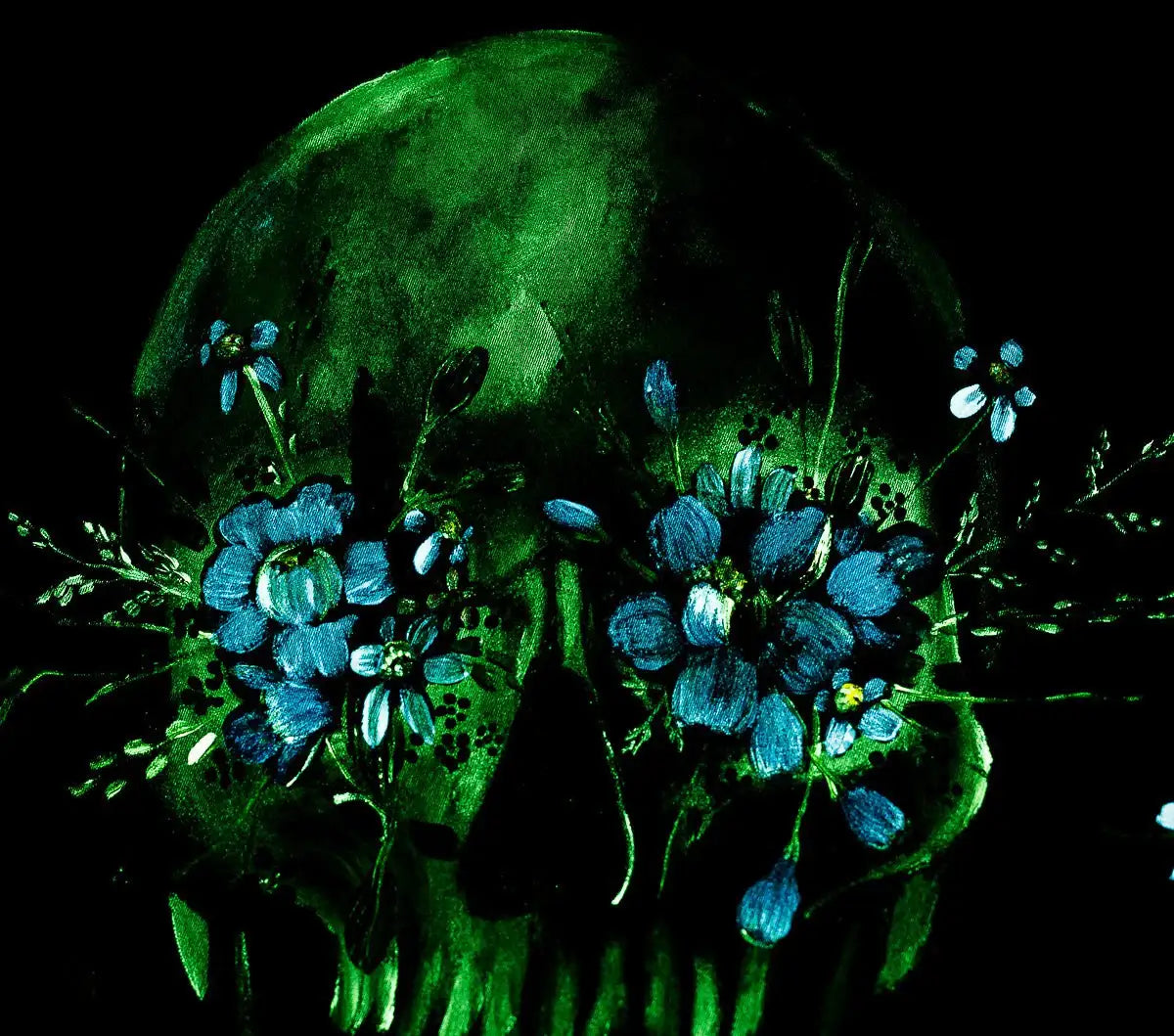 New Beginnings - Original Alexander McQueen Bag - SOLD by artist Becky Smith - Wyecliffe Galleries