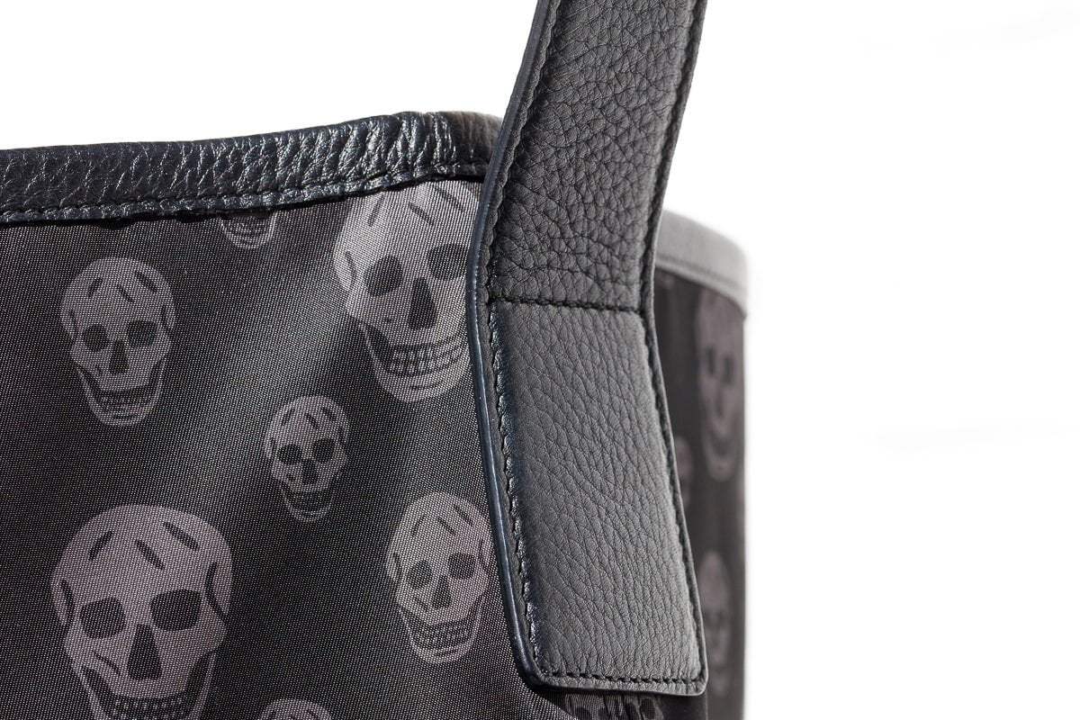 New Beginnings - Original Alexander McQueen Bag - SOLD by artist Becky Smith - Wyecliffe Galleries