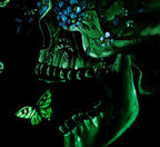 New Beginnings - Original Alexander McQueen Bag - SOLD by artist Becky Smith - Wyecliffe Galleries