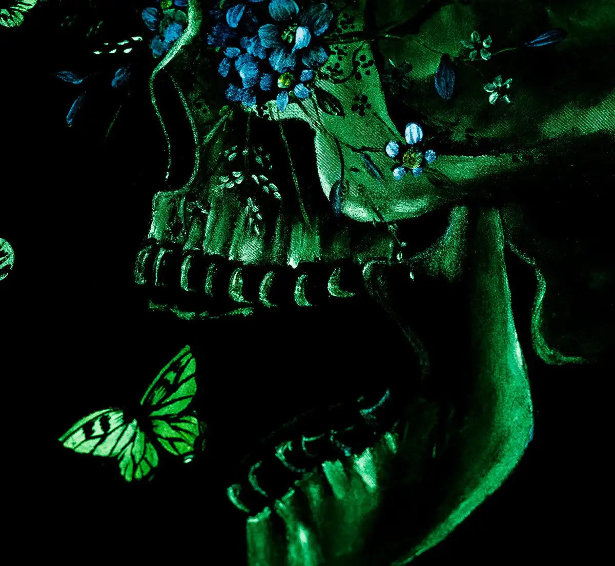 New Beginnings - Original Alexander McQueen Bag - SOLD by artist Becky Smith - Wyecliffe Galleries