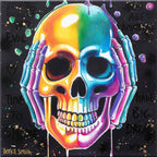 No Evils Triptych - Deluxe Edition by artist Becky Smith - Wyecliffe Galleries