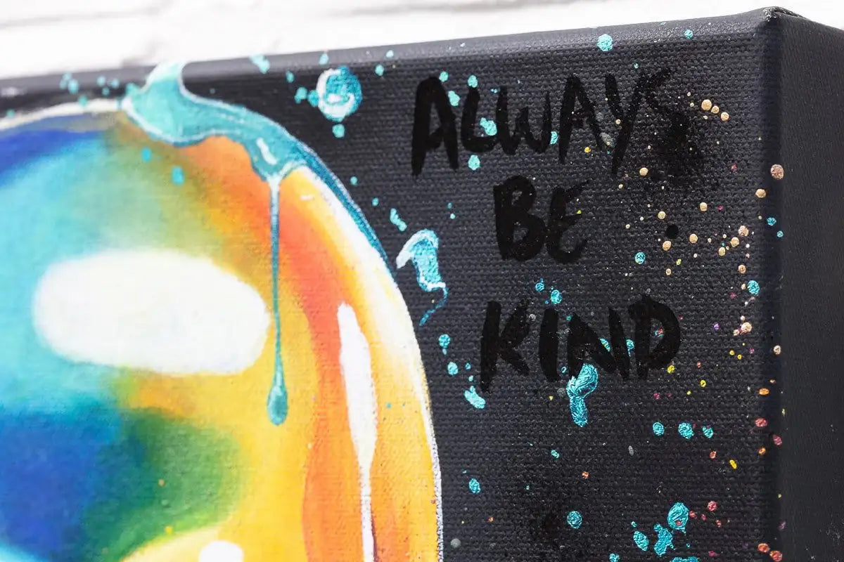 No Evils Triptych - Deluxe Edition by artist Becky Smith - Wyecliffe Galleries