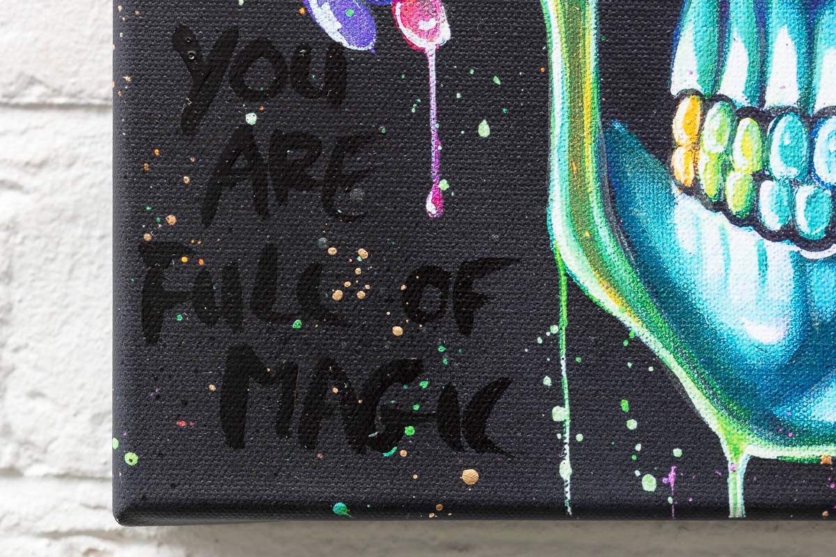 No Evils Triptych - Deluxe Edition by artist Becky Smith - Wyecliffe Galleries