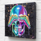 No Evils Triptych - Deluxe Edition by artist Becky Smith - Wyecliffe Galleries