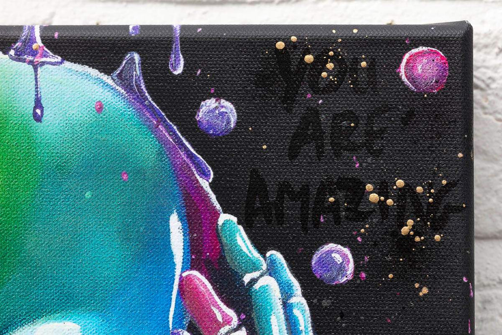 No Evils Triptych - Deluxe Edition by artist Becky Smith - Wyecliffe Galleries