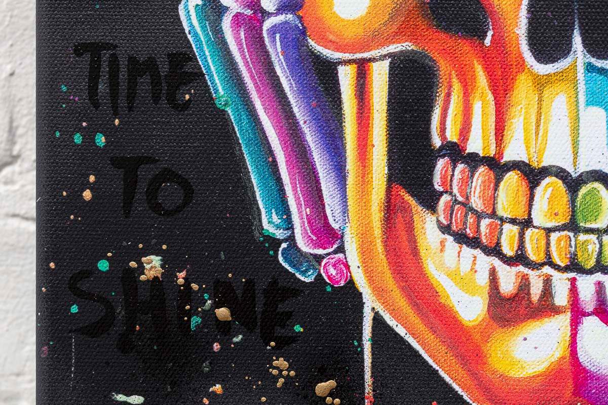 No Evils Triptych - Deluxe Edition by artist Becky Smith - Wyecliffe Galleries