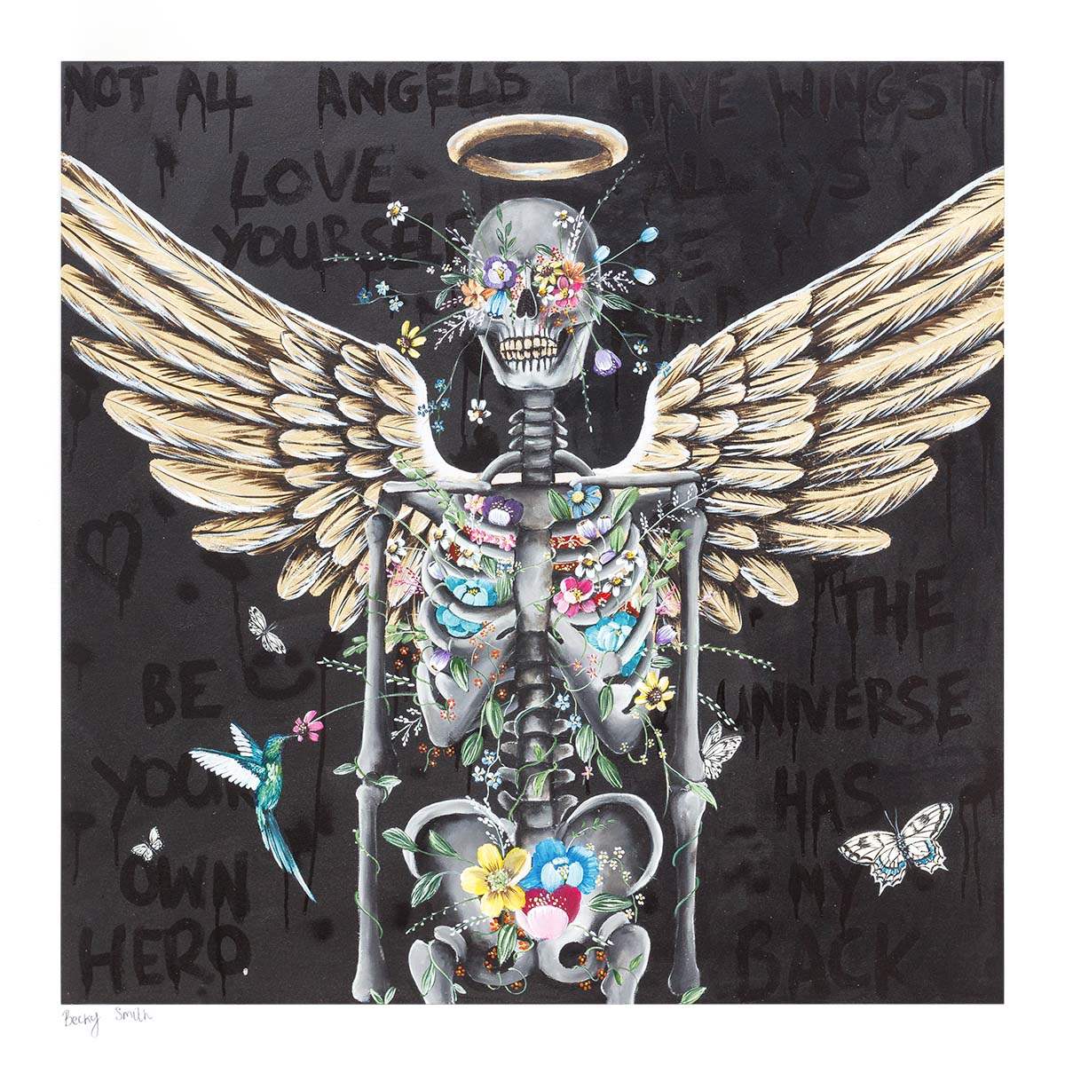 Not All Angels Have Wings - Artist Proof by artist Becky Smith - Wyecliffe Galleries