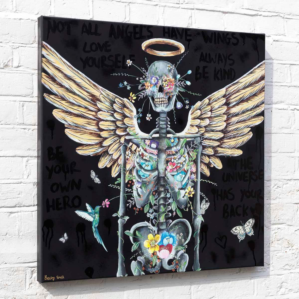 Not All Angels Have Wings - Deluxe Edition by artist Becky Smith - Wyecliffe Galleries
