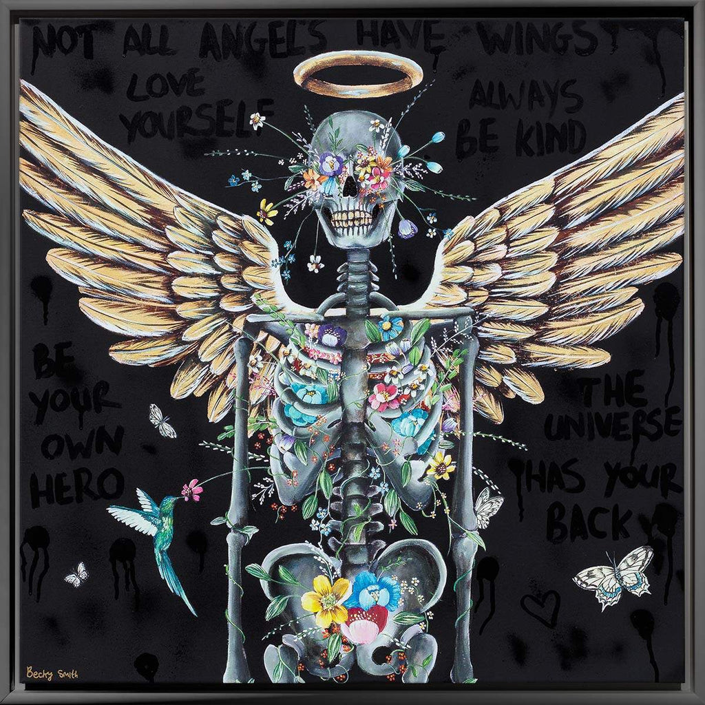 Not All Angels Have Wings - Deluxe Edition by artist Becky Smith - Wyecliffe Galleries