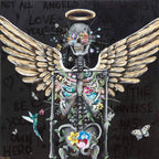 Not All Angels Have Wings - Original - SOLD by artist Becky Smith - Wyecliffe Galleries