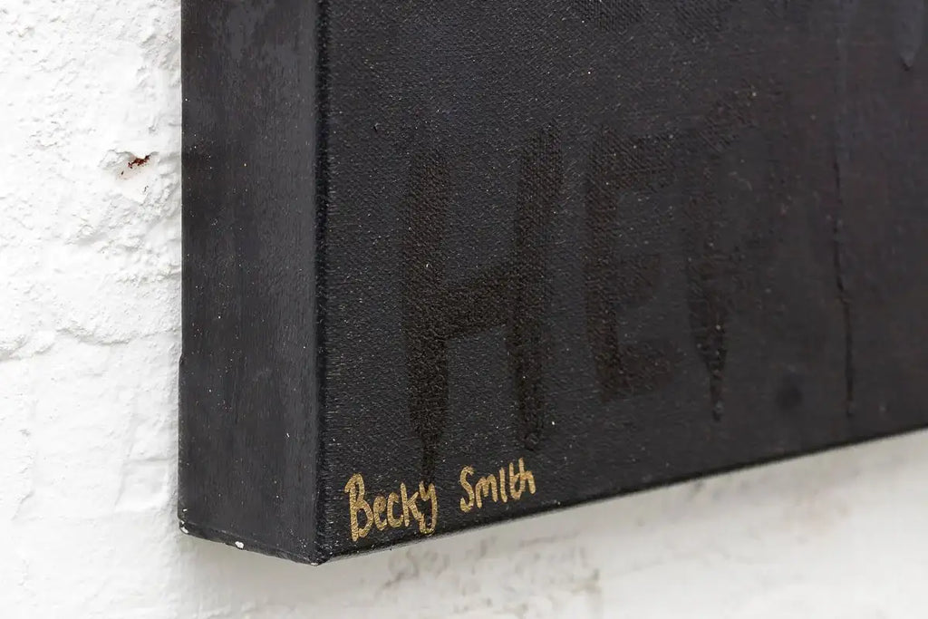 Not All Angels Have Wings - Original - SOLD by artist Becky Smith - Wyecliffe Galleries