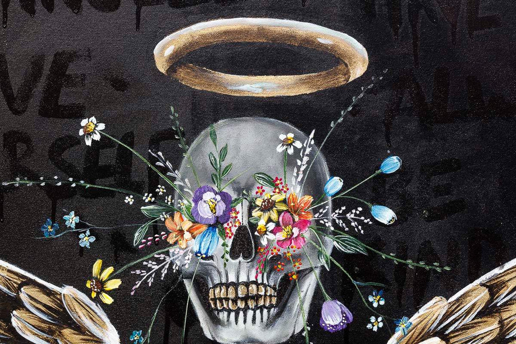 Not All Angels Have Wings - Original - SOLD by artist Becky Smith - Wyecliffe Galleries