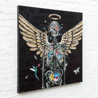 Not All Angels Have Wings - Original - SOLD by artist Becky Smith - Wyecliffe Galleries