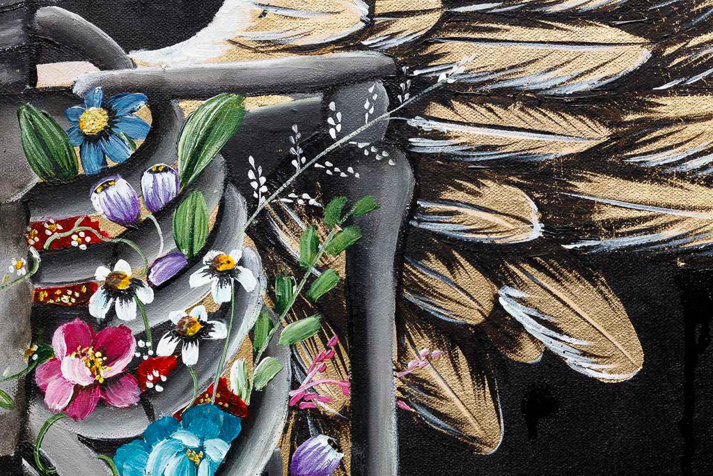 Not All Angels Have Wings - Original - SOLD by artist Becky Smith - Wyecliffe Galleries