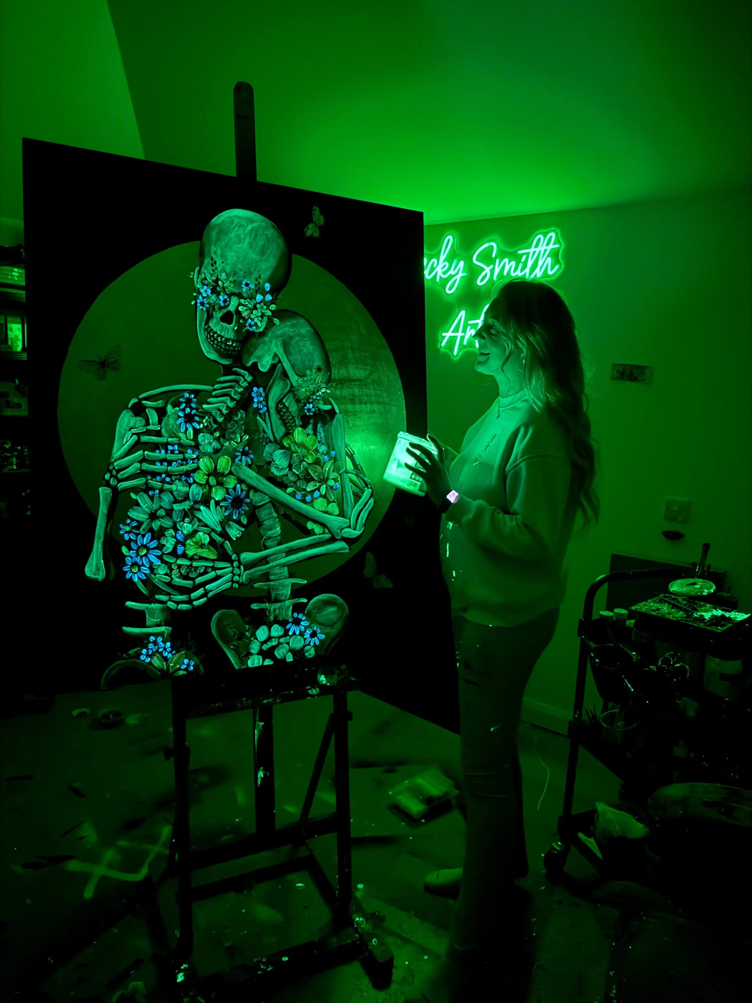 Out Of The Ordinary - Original - SOLD by artist Becky Smith - Wyecliffe Galleries