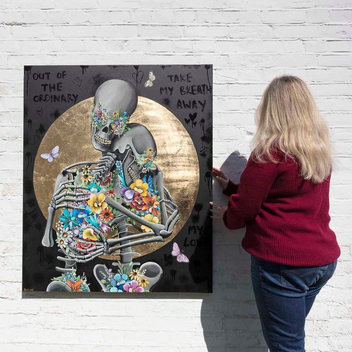 Out Of The Ordinary - Original - SOLD by artist Becky Smith - Wyecliffe Galleries