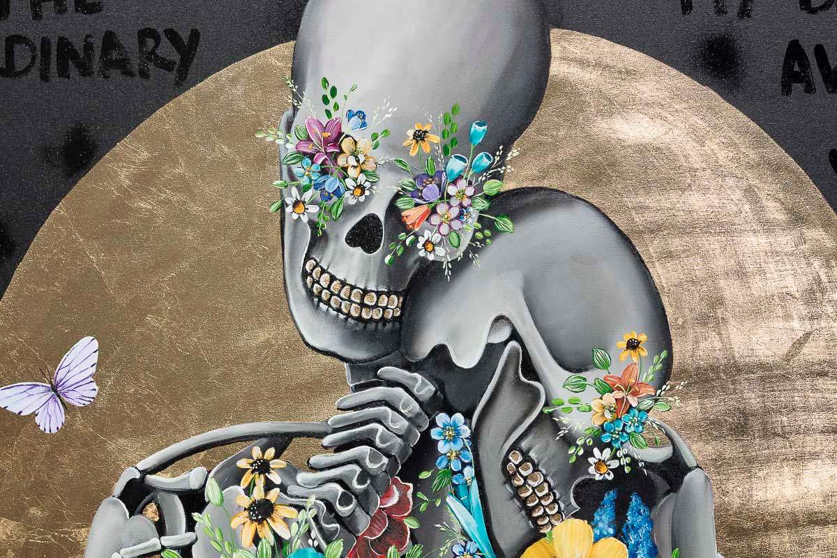 Out Of The Ordinary - Original - SOLD by artist Becky Smith - Wyecliffe Galleries