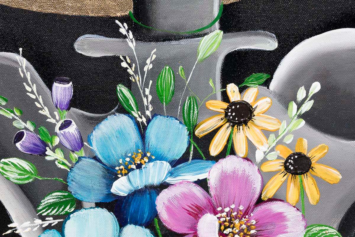 Out Of The Ordinary - Original - SOLD by artist Becky Smith - Wyecliffe Galleries