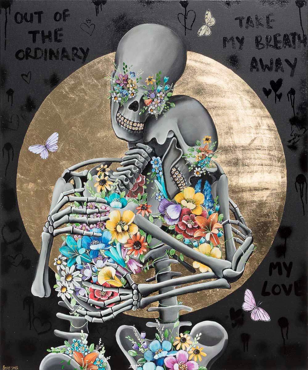 Out Of The Ordinary - Original - SOLD by artist Becky Smith - Wyecliffe Galleries